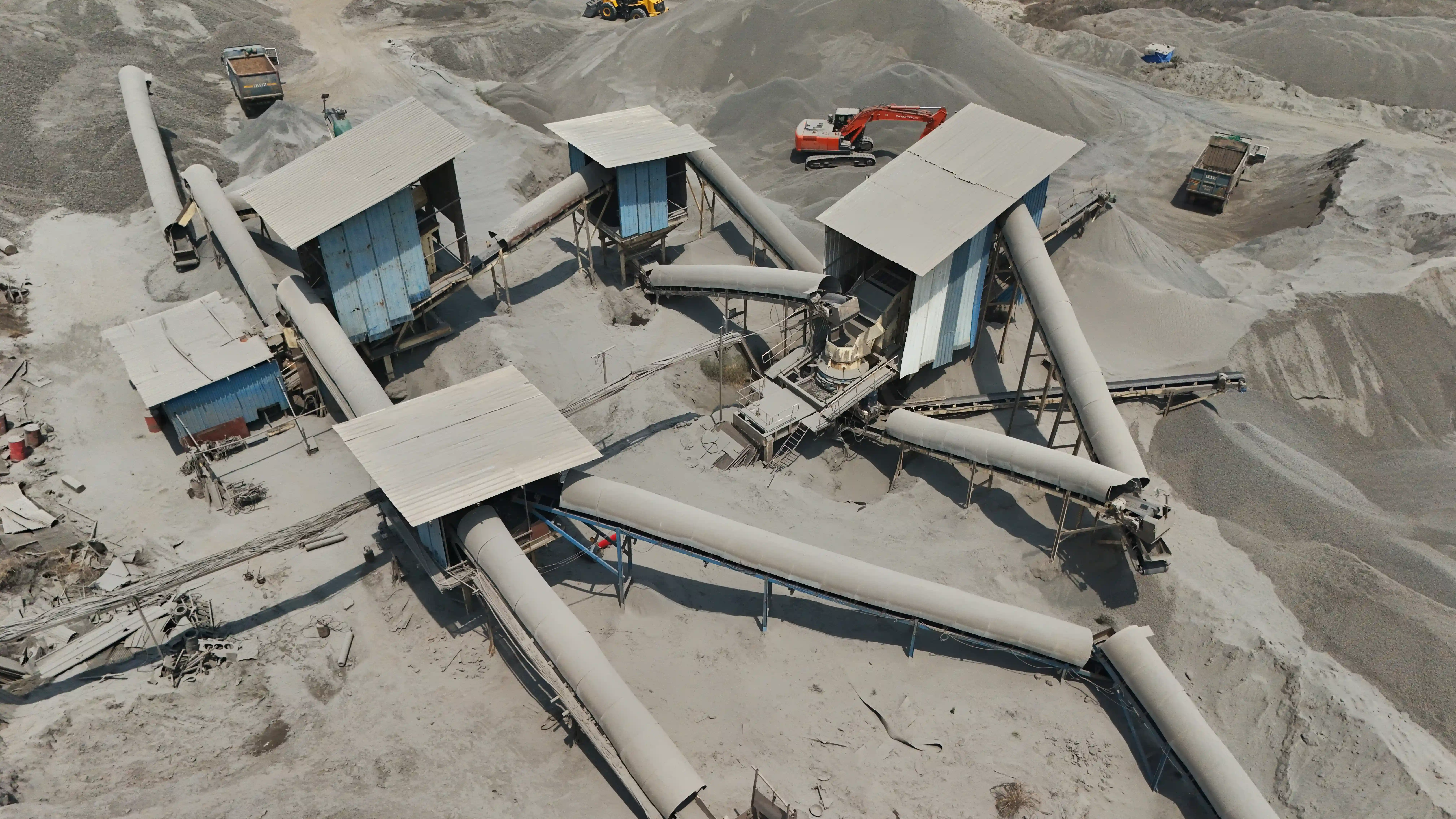 Crush sand